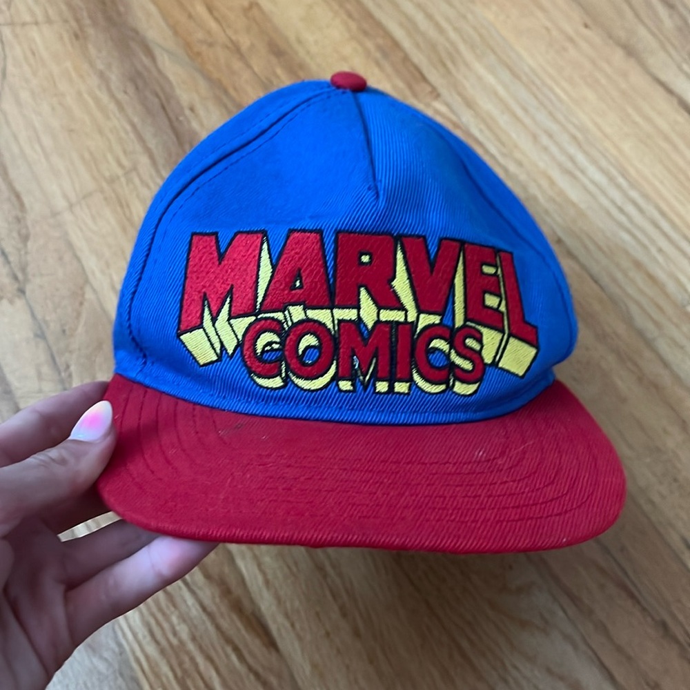 Marvel Comics conventions slouch slap back hat